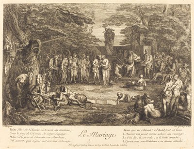 Die Hochzeit von Claude Gillot