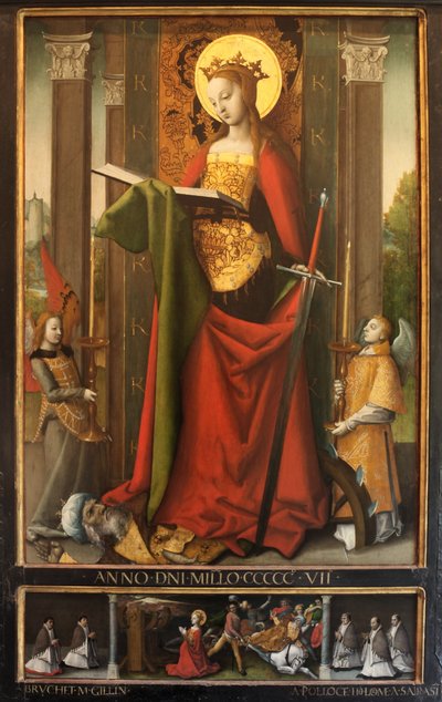 Heilige Katharina von Claude Guinet