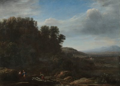 Italienische Landschaft von Claude Lorrain