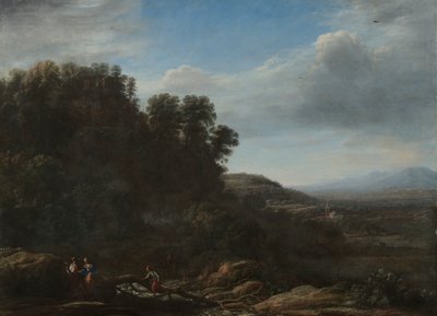 Italienische Landschaft, ca. 1630 von Claude Lorrain