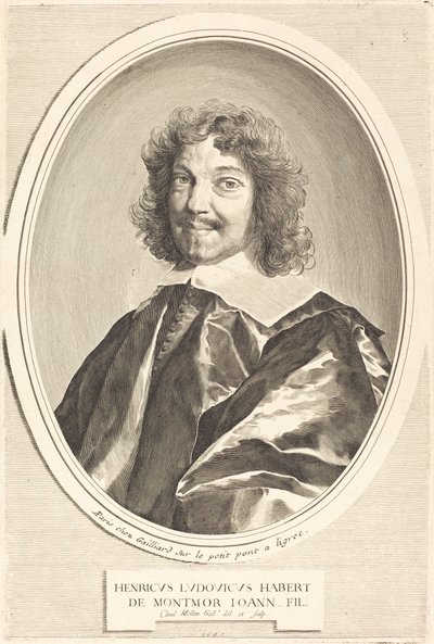 Henri-Louis Habert de Montmor von Claude Mellan