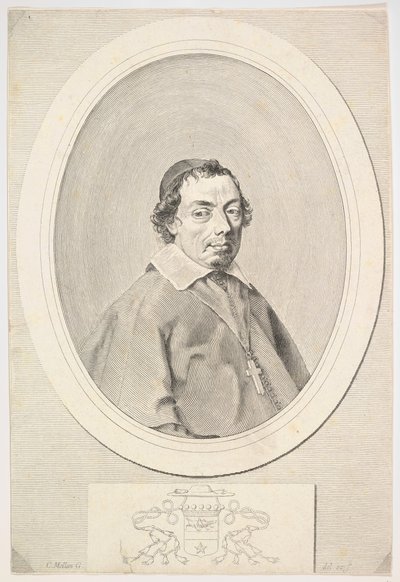 Nicolas Grillié, Bischof von Uzès von Claude Mellan