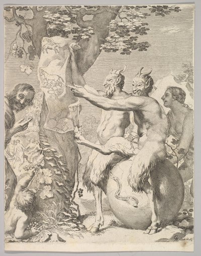 Satyrn von Claude Mellan
