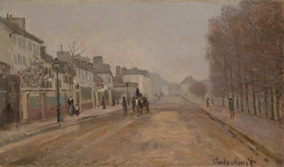 Boulevard Héloïse, Argenteuil von Claude Monet