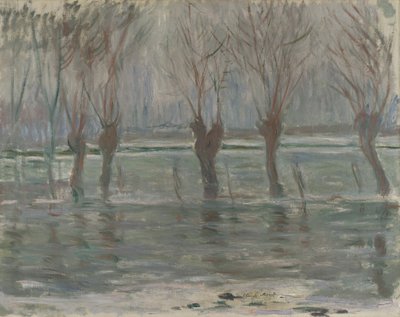 Hochwasser, 1896 von Claude Monet