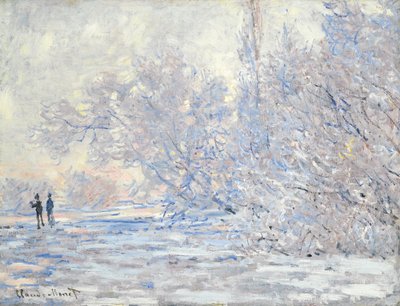 Frost in Giverny von Claude Monet