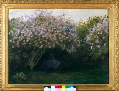 Flieder, graues Wetter von Claude Monet