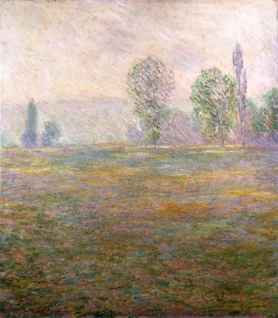 Wiesen in Giverny, 1888 von Claude Monet