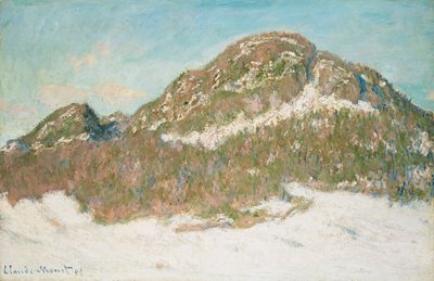 Berg Kolsaas, Lichteffekt, 1895 von Claude Monet