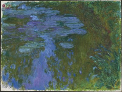 Nympheas, um 1914-1917 von Claude Monet