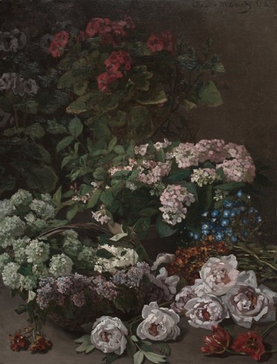 Frühlingsblumen von Claude Monet