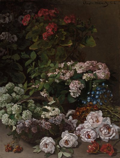 Frühlingsblumen von Claude Monet