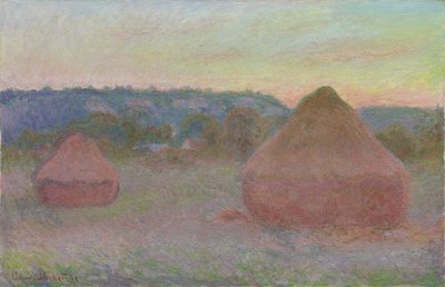 Getreideschober von Claude Monet