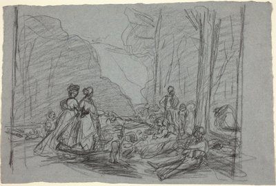 Das Frühstück im Grünen von Claude Monet