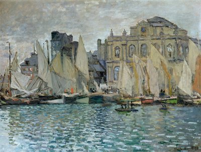 Das Museum in Le Havre, 1873 von Claude Monet