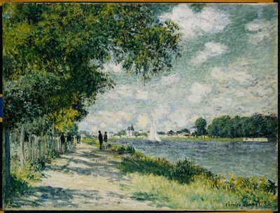 Die Seine bei Argenteuil, 1875 von Claude Monet