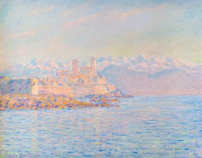Das alte Fort in Antibes von Claude Monet