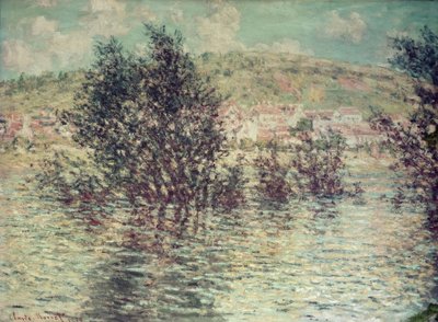 Vétheuil, Blick auf Lavacourt von Claude Monet