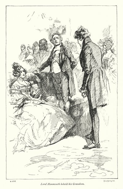 Illustration für Disraelis Coningsby von Claude Shepperson