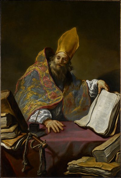 St. Ambrosius, um 1623-25 von Claude Vignon