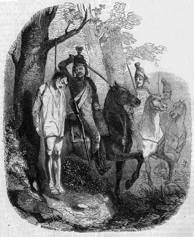 Claude Rameau von Husaren niedergeschlagen von Clément Auguste Andrieux