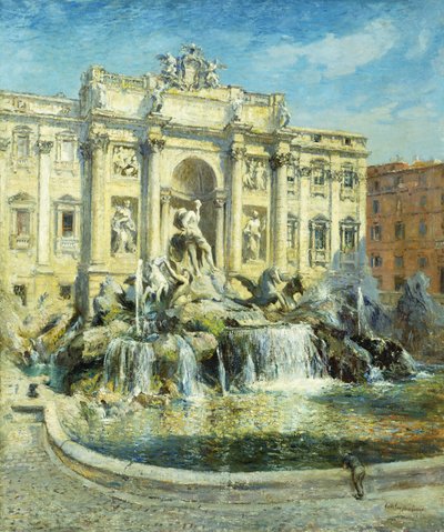 Trevi-Brunnen, Rom von Colin Campbell Cooper