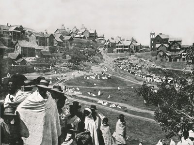 Die Kabary-Ebene, Andohalo, Antananarivo, Madagaskar, 1895 von Colonel Stewart
