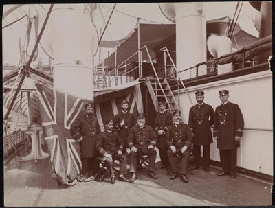 Cunard Line, S.S. "Umbria", ca. 1897 (s/w Foto) von Company Byron