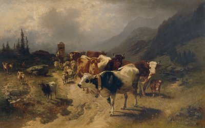 Viehabtrieb von Conrad Bühlmayer