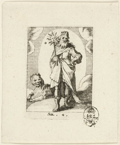 Sol, Platte vier aus Der VII Planeten von Conrad Meyer
