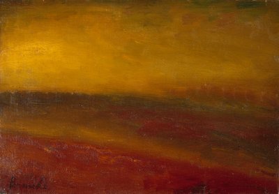 Sonnenuntergang Landschaft von Constant Permeke