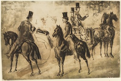 Reiter und Ausrüstung von Constantin Guys