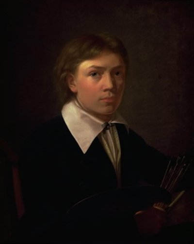 Selbstporträt von Constantin Hansen