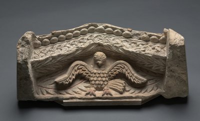 Giebel mit einem Adler, 400er Jahre von Coptic