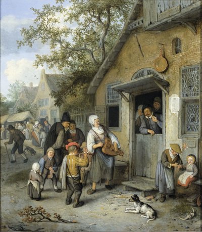 Ländliche Kirmes von Cornelis Dusart