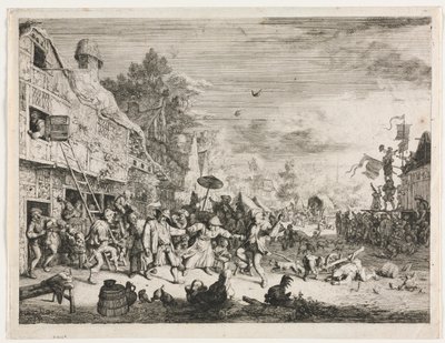 Dorffest von Cornelis Dusart