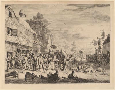 Dorffest von Cornelis Dusart