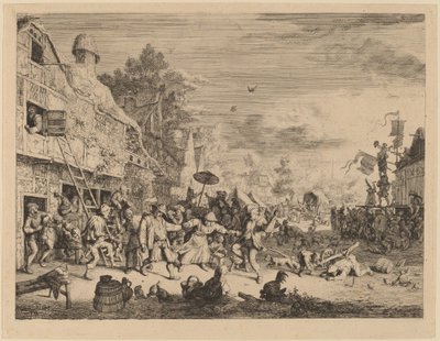 Dorffest von Cornelis Dusart