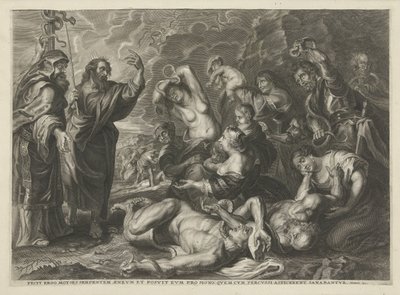 Die eherne Schlange von Cornelis Galle (I)