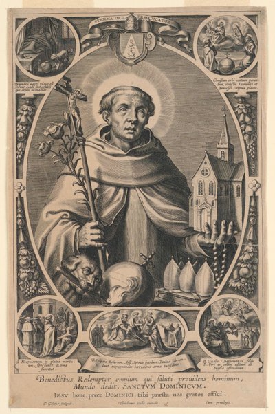 Heiliger Dominikus von Cornelis Galle I