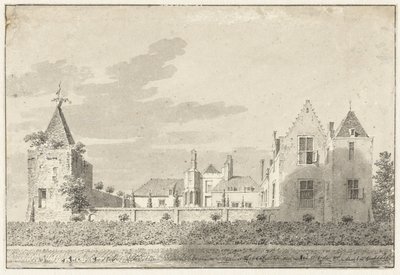 Das Schloss in Purmerend von Cornelis Pronk