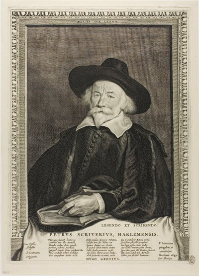 Peter Scriverius von Cornelis Visscher