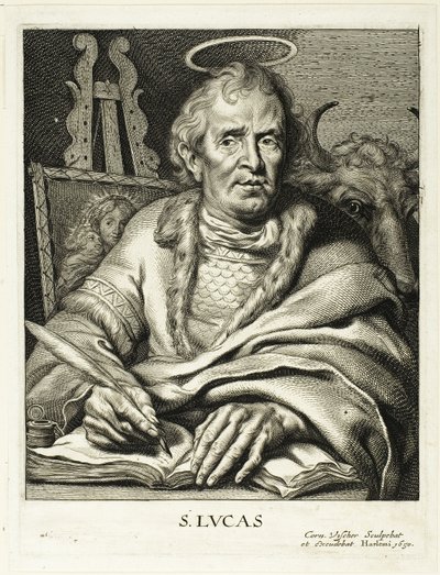 Sankt Lukas von Cornelis Visscher