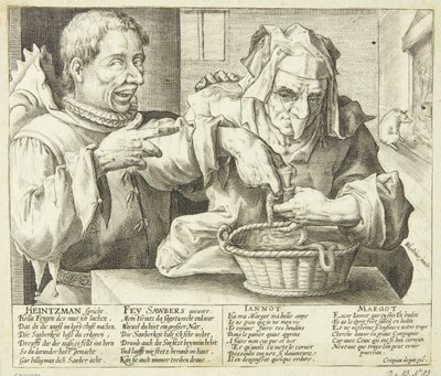 Satire über Hygiene von Crispijn van de Passe