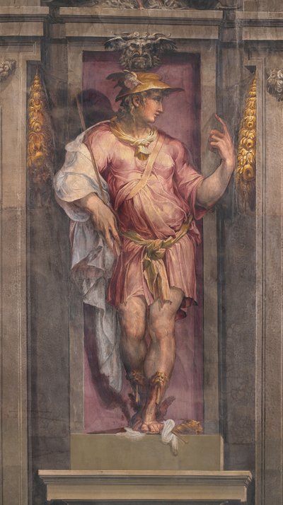 Merkur, 1556-1557 von Cristofano Gherardi