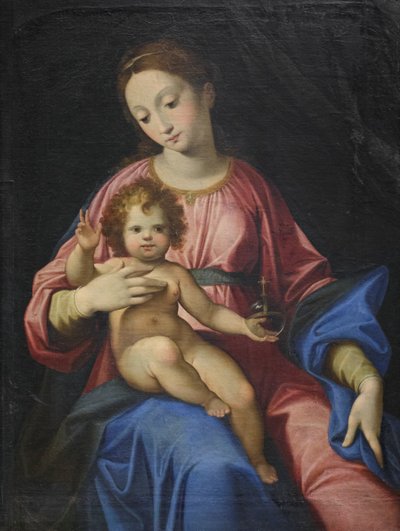 Madonna mit Kind von Cristoforo Roncalli