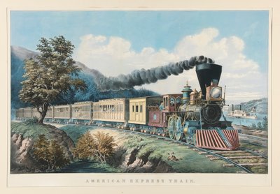 American Express Zug von Currier and Ives