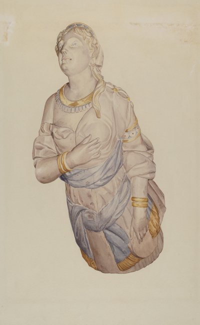 Galionsfigur von "Kenilworth" von Curry M. Bartlett