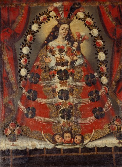 Die unbefleckte Empfängnis, ca. 1700 von Cuzco School