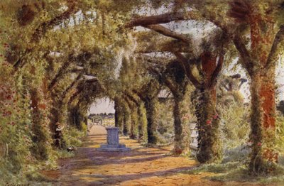 Die Pergola, Sandringham von Cyril Ward